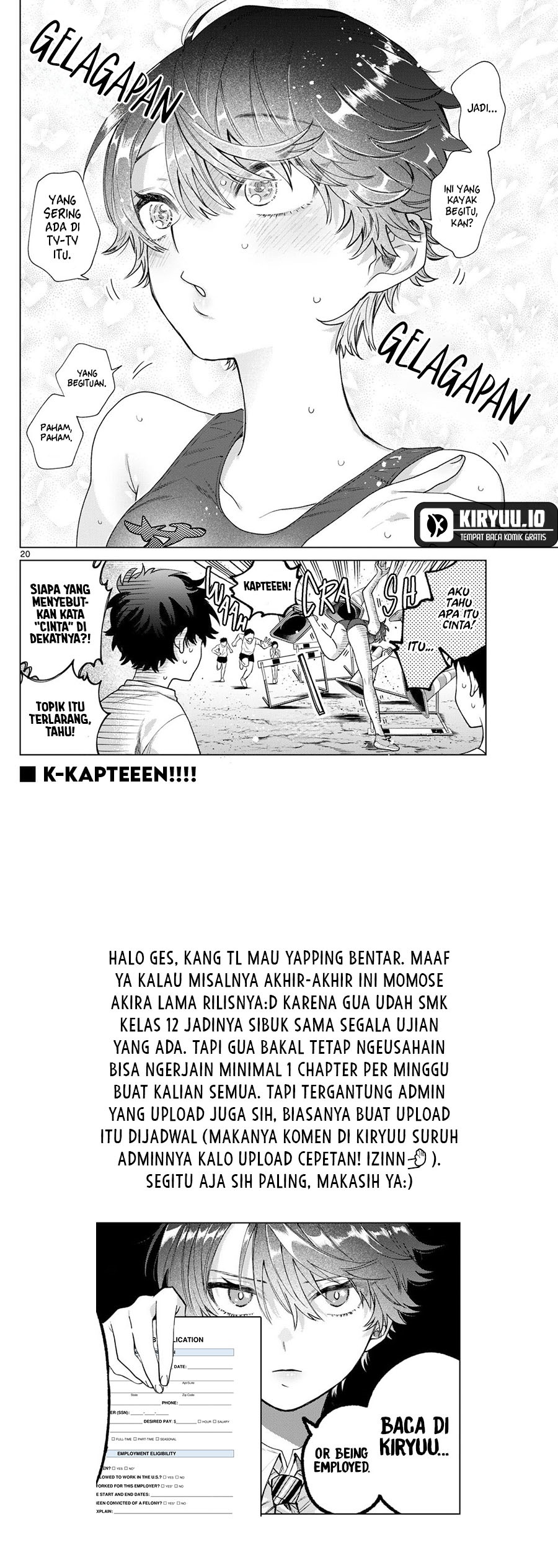 Momose Akira no Hatsukoi Hatan-chuu Chapter 25 Gambar 21