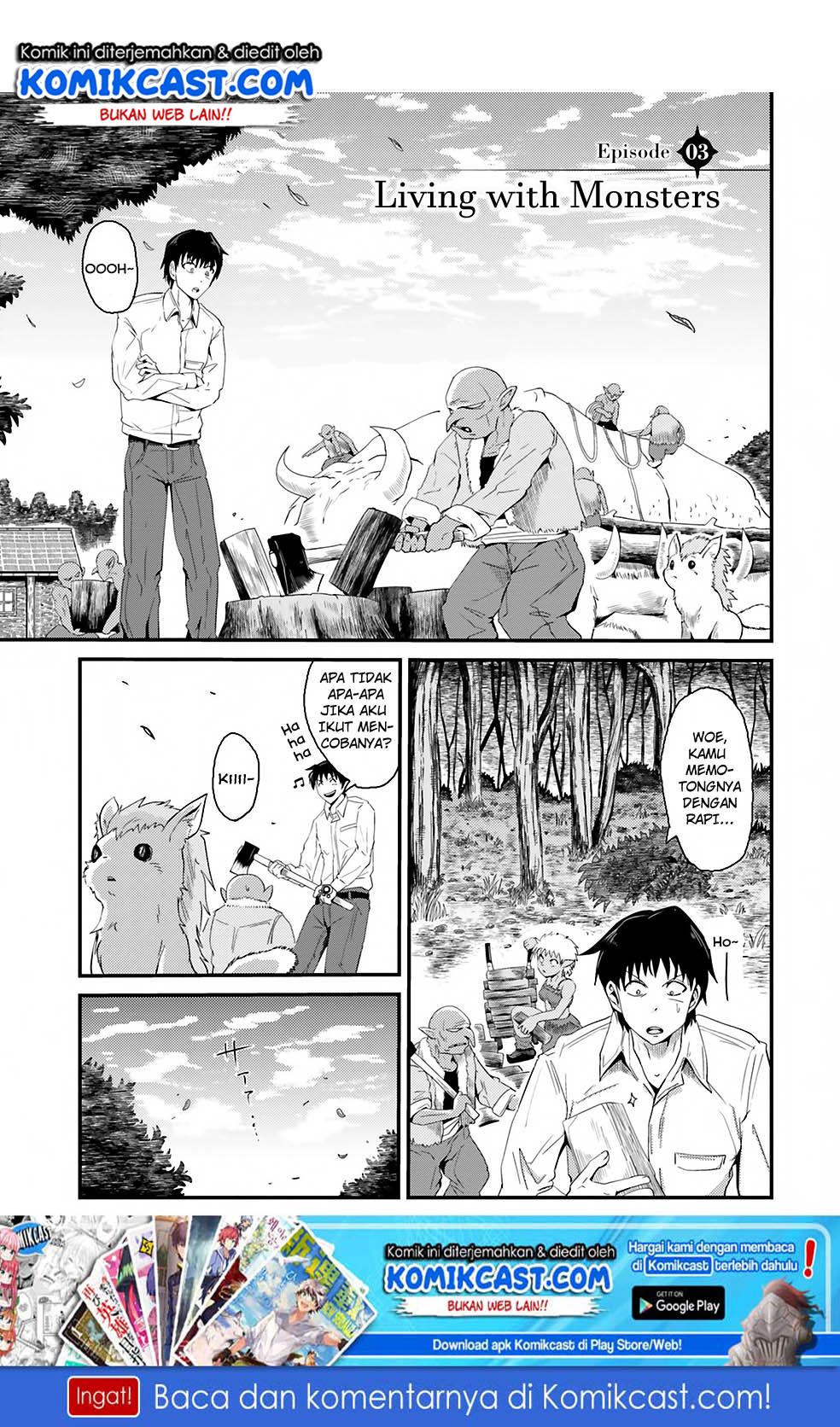 Monster Partner of The Vast Sea of Trees Chapter 03 Gambar 2