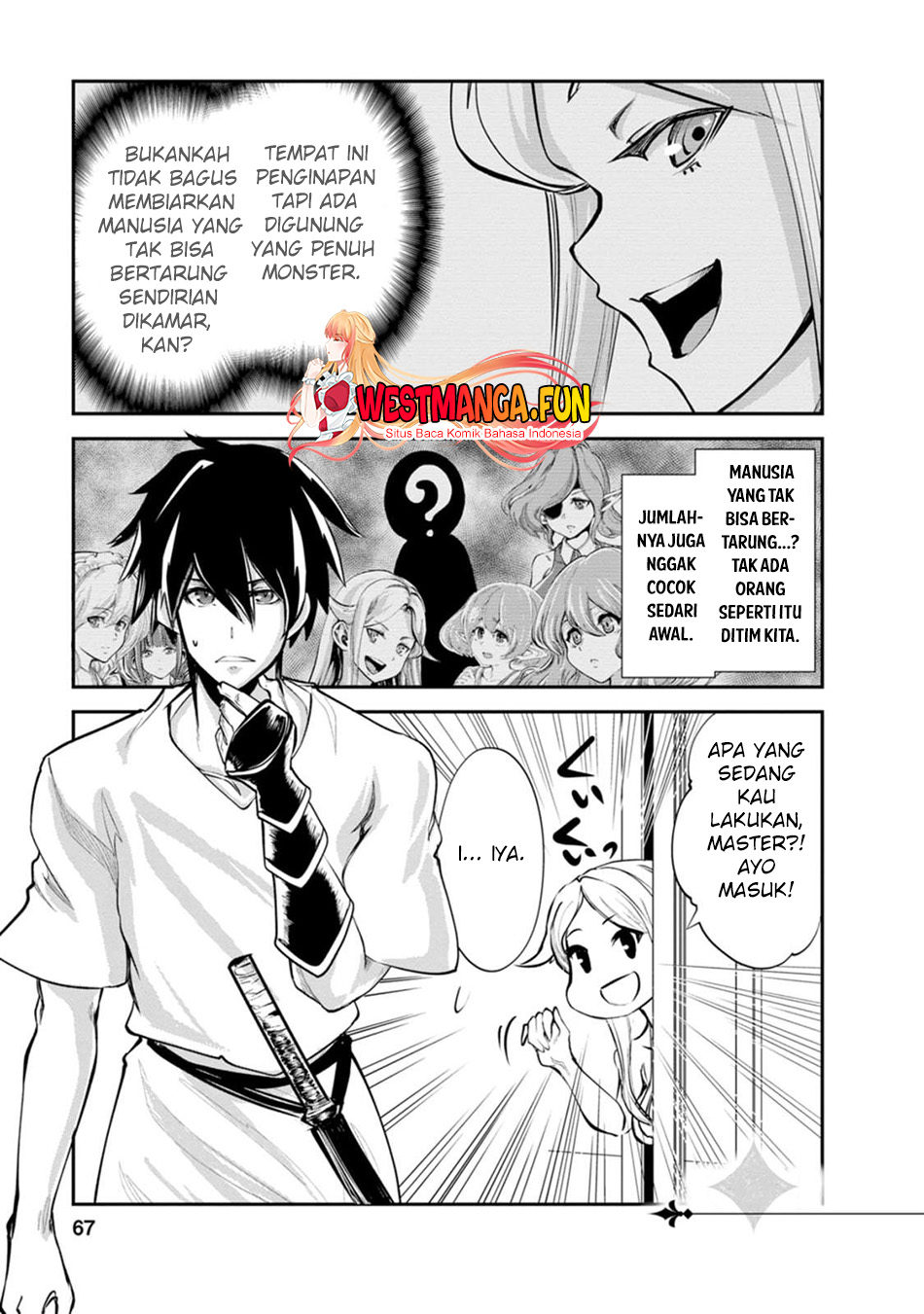 Monster no Goshujin-sama Chapter 58 Gambar 2