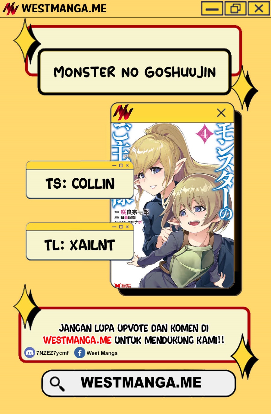 Monster no Goshujin-sama Chapter 82 Gambar 4