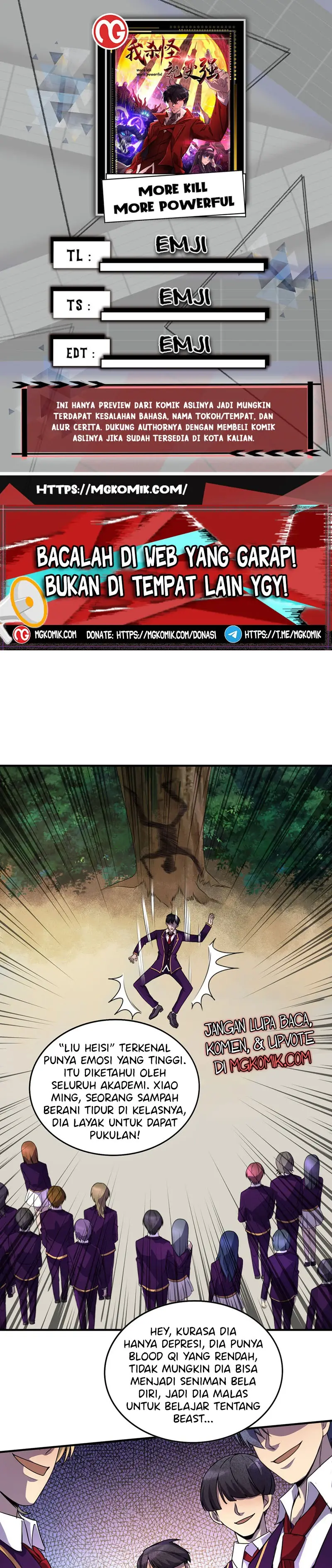 More Kill More Powerful Chapter 03 Gambar 1