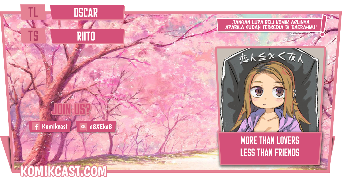 More Than Lovers Less Than Friends Chapter 05 Gambar 1