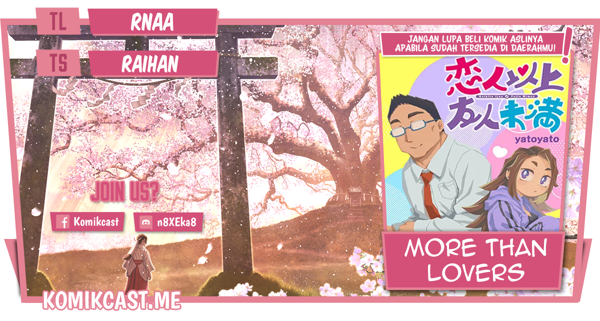 More Than Lovers Less Than Friends Chapter 06 Gambar 1