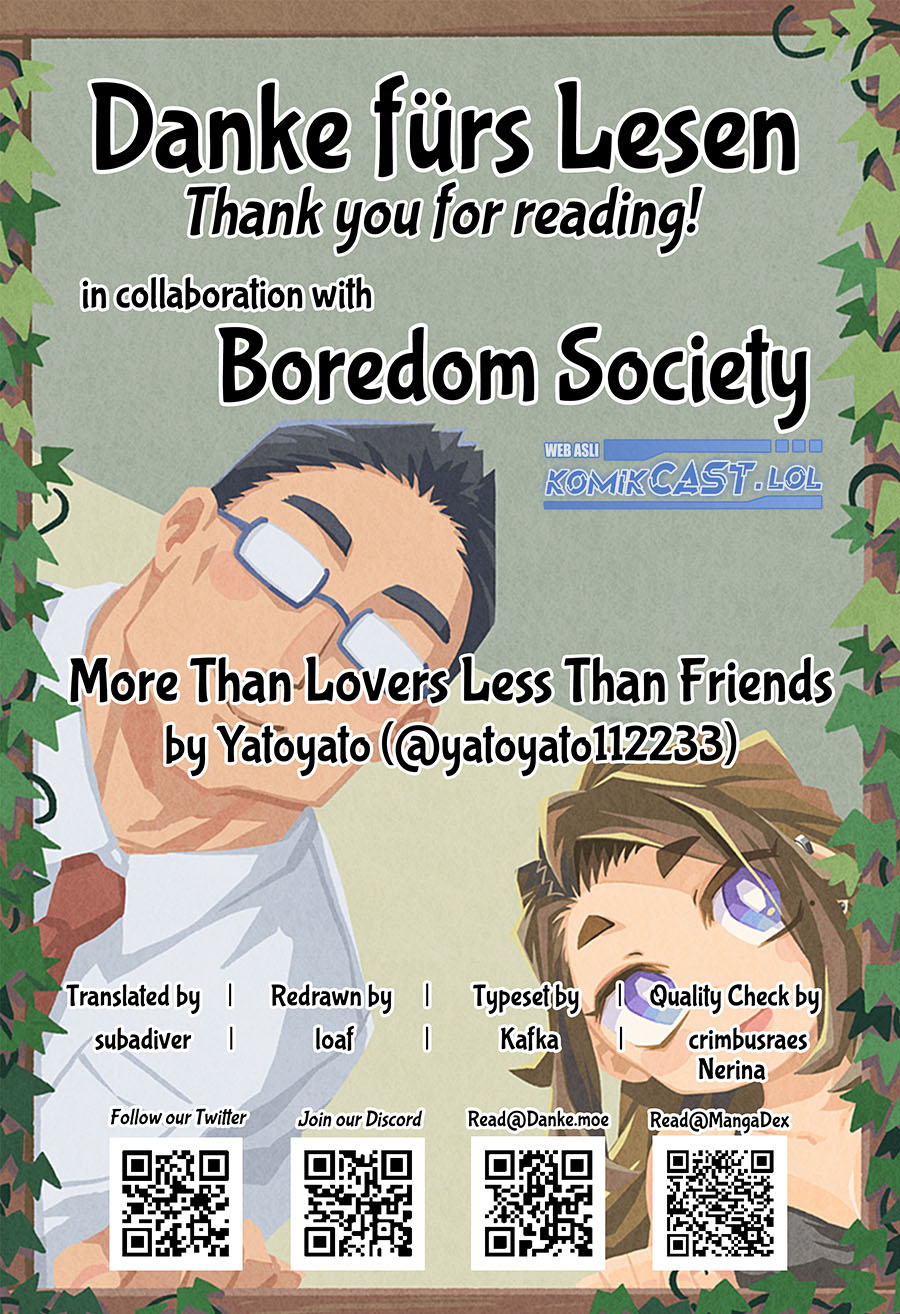 More Than Lovers Less Than Friends Chapter 23 Gambar 17