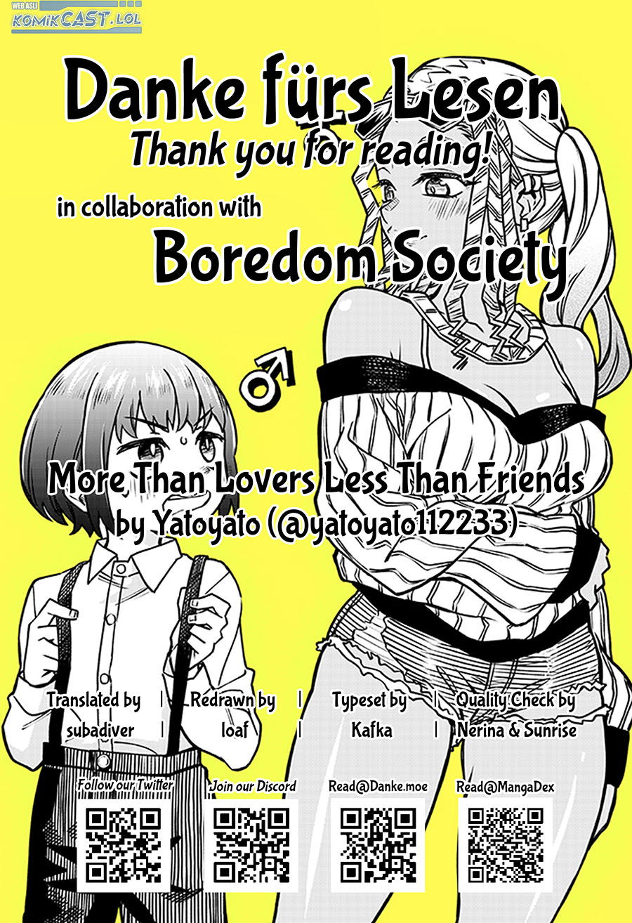 More Than Lovers Less Than Friends Chapter 25 Gambar 18