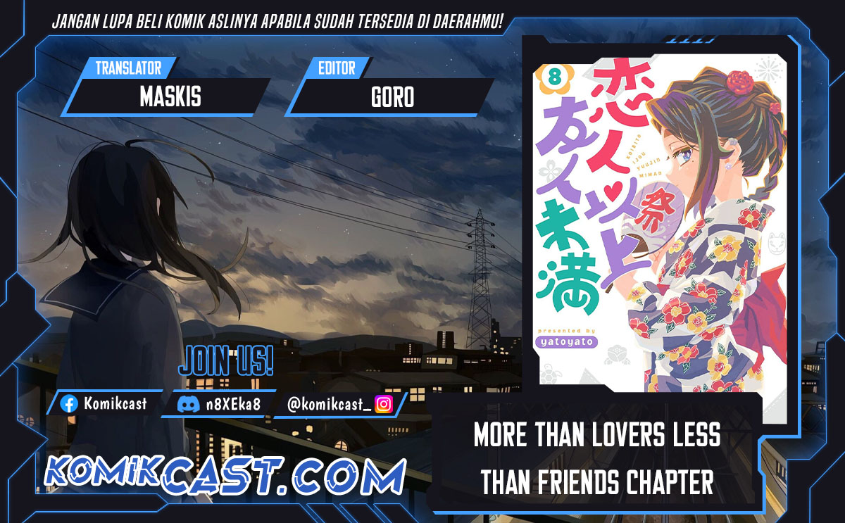 More Than Lovers Less Than Friends Chapter 44.5 Gambar 1