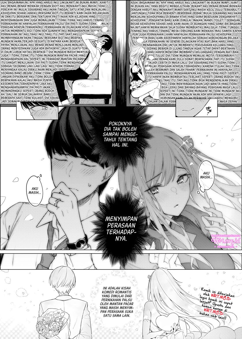 Motokano to no Jirettai Gisou Kekkon Chapter 00 Gambar 8