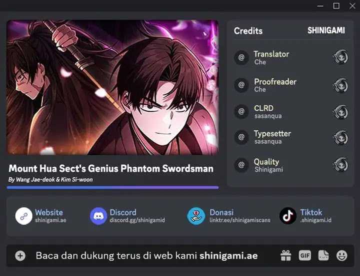 Mount Hua Sect’s Genius Phantom Swordsman Chapter 25 Gambar 1