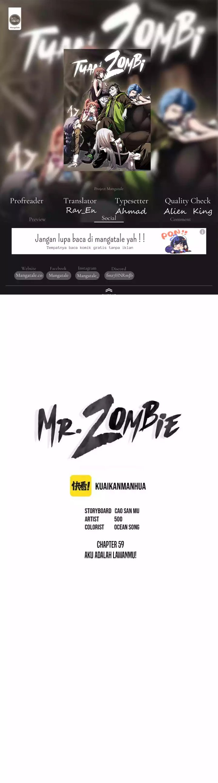 Mr. Zombie Chapter 59 Gambar 1