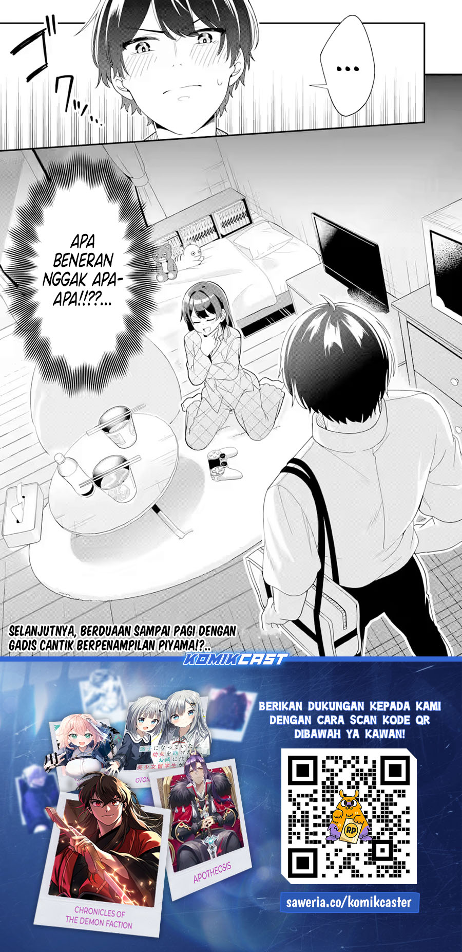 Muboubi Kawaii Pajama Sugata no Bishoujo to Heya de Futarikiri Chapter 04 Gambar 40