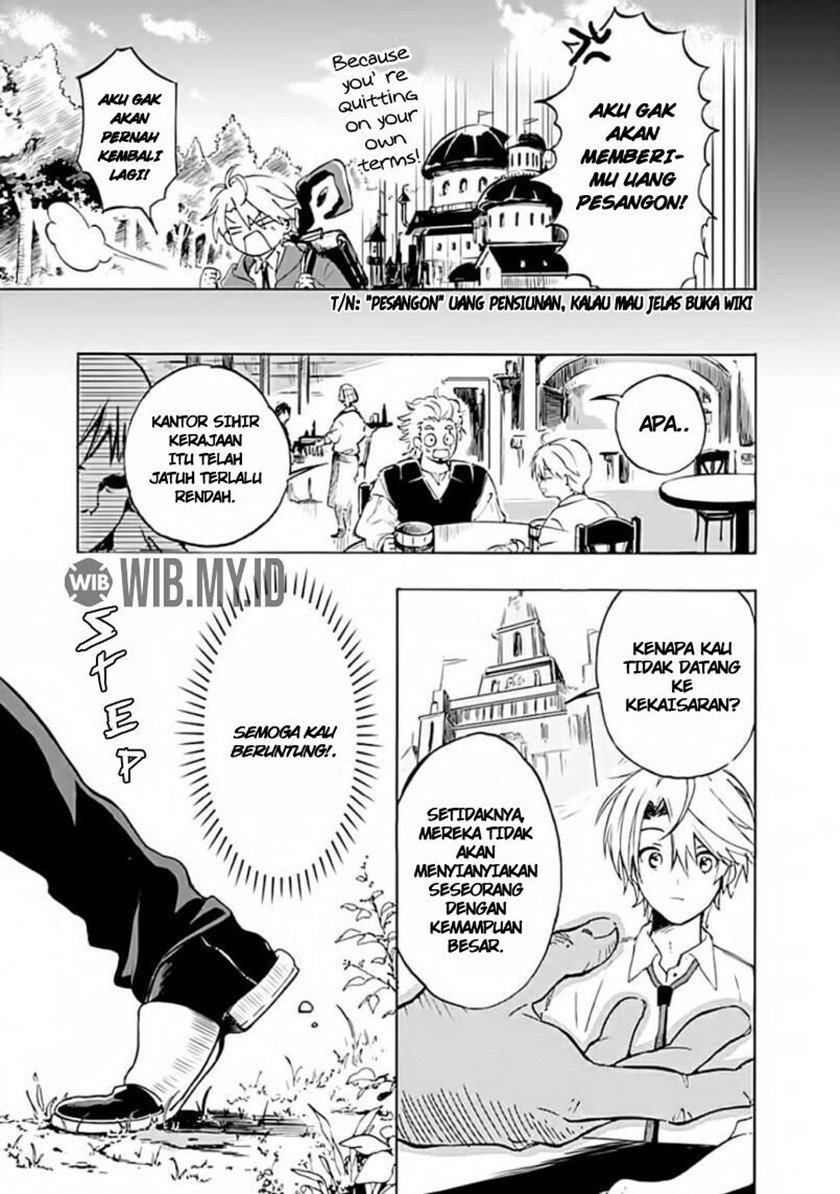 Mudameshi Kurai Nintei Sareta node Aiso o Tsukashi, Teikoku ni Utsutte Shusse suru Chapter 01 Gambar 11