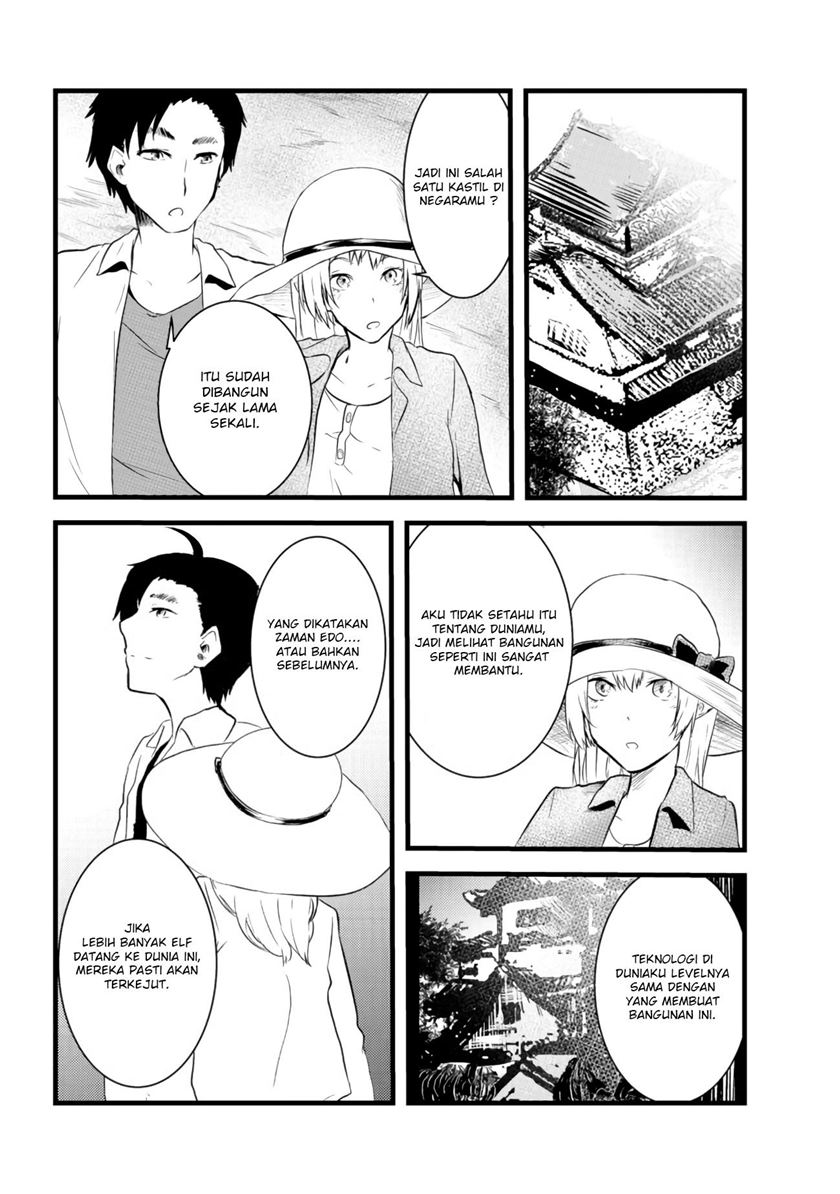 Mujintou De Elf to Kyoudou Seikatsu Chapter 03.2 Gambar 2