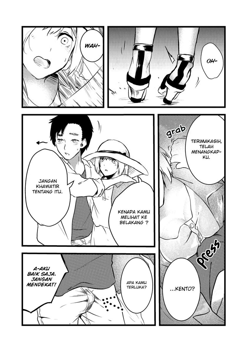 Mujintou De Elf to Kyoudou Seikatsu Chapter 03.2 Gambar 14
