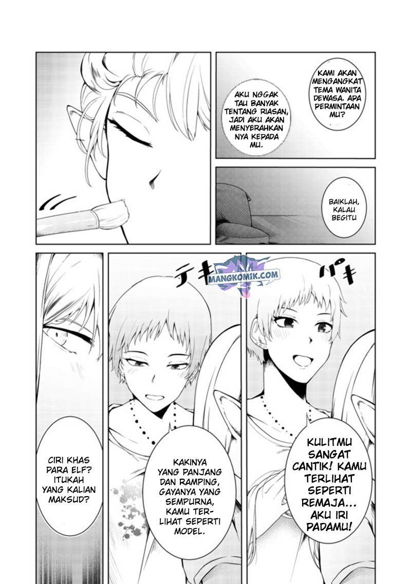 Mujintou De Elf to Kyoudou Seikatsu Chapter 14 Gambar 18