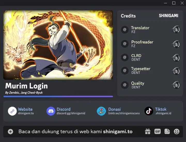 Murim Login Chapter 232 Gambar 1