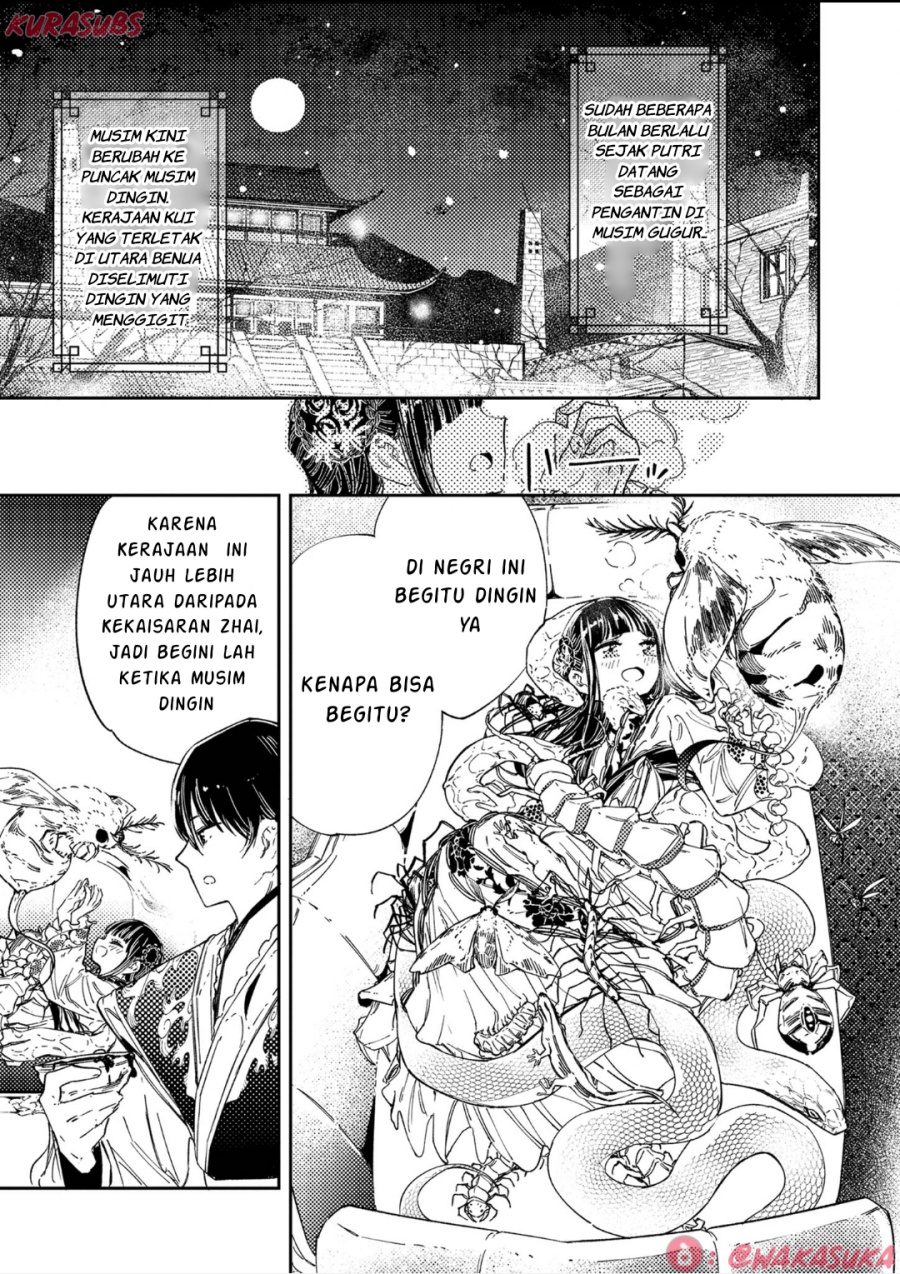 Mushi Mezuru Himegimi no Kekkon Chapter 19 Gambar 1