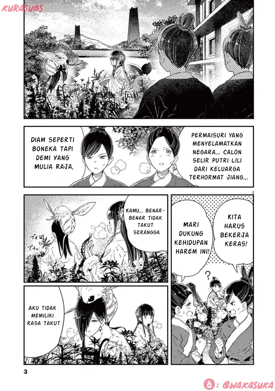 Mushi Mezuru Himegimi no Kekkon Chapter 24 Gambar 3