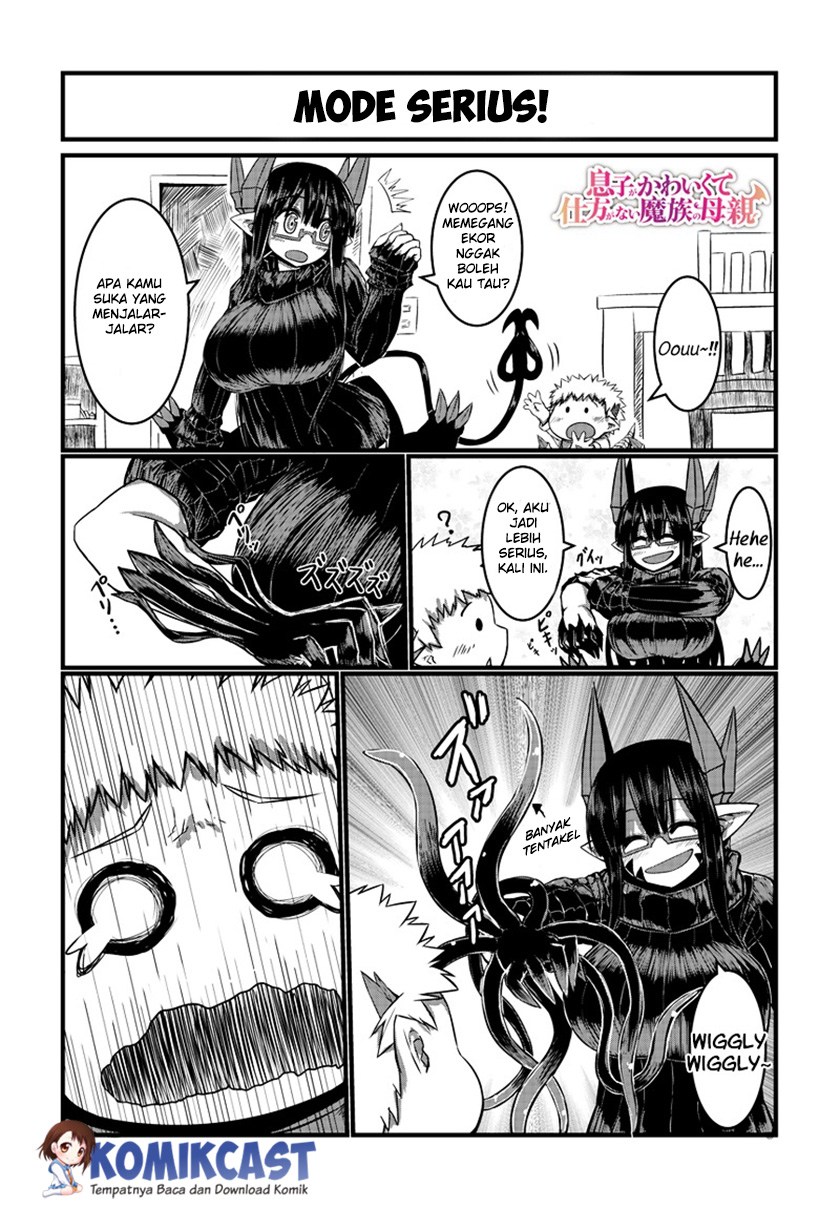 Musuko ga Kawaikute Shikataganai Mazoku no Hahaoya Chapter 07 Gambar 1
