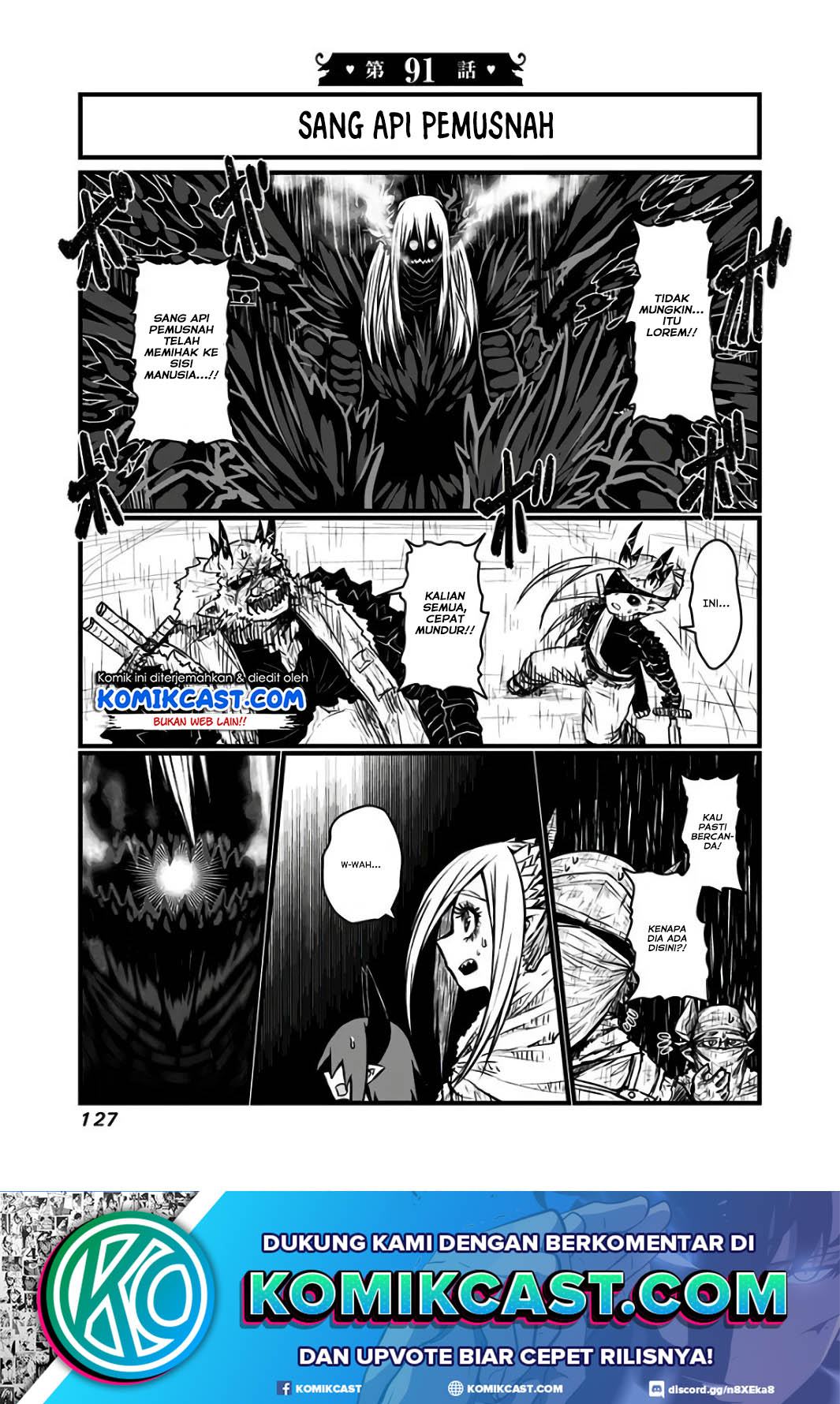 Musuko ga Kawaikute Shikataganai Mazoku no Hahaoya Chapter 91 Gambar 2