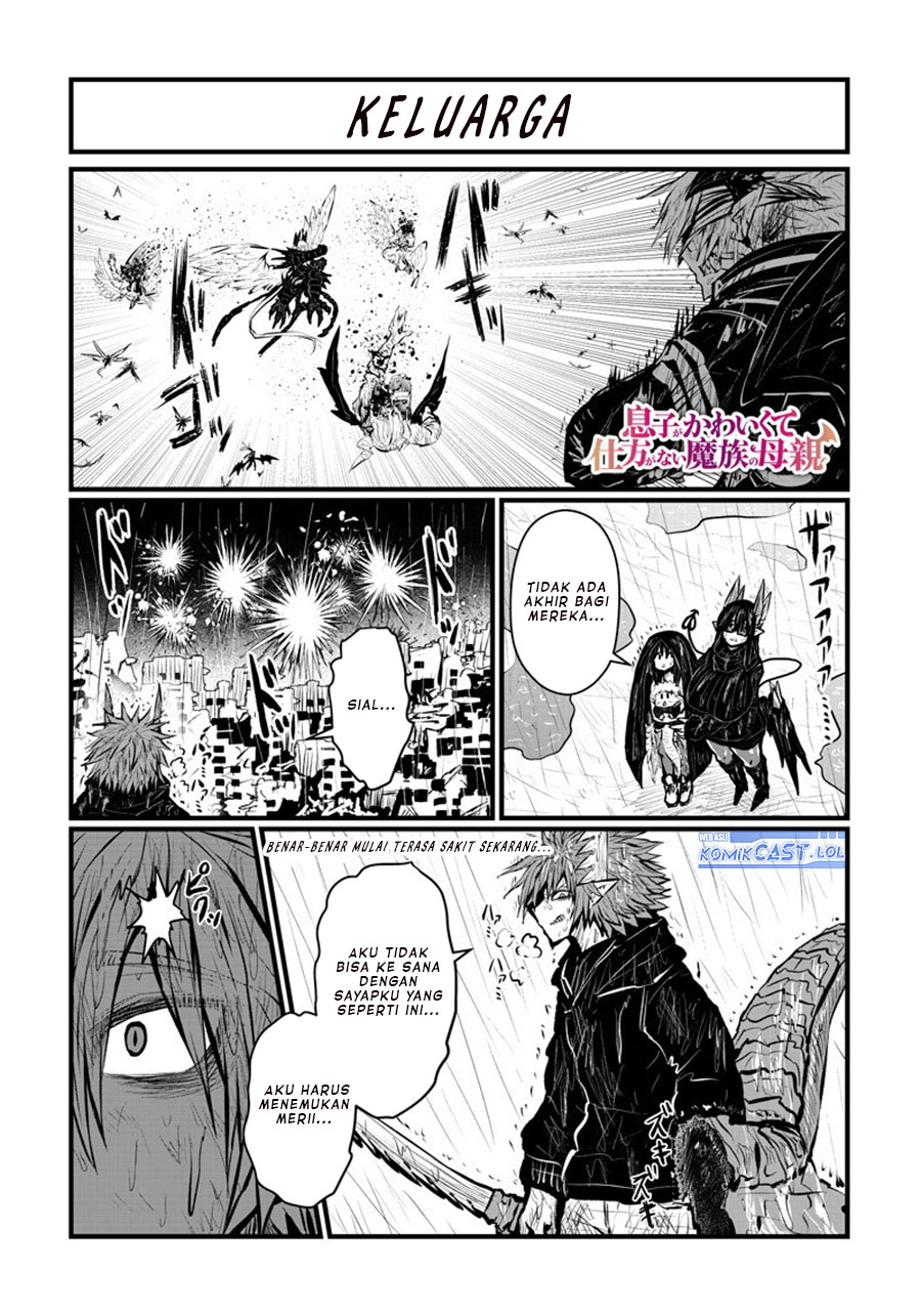 Musuko ga Kawaikute Shikataganai Mazoku no Hahaoya Chapter 186 Gambar 3