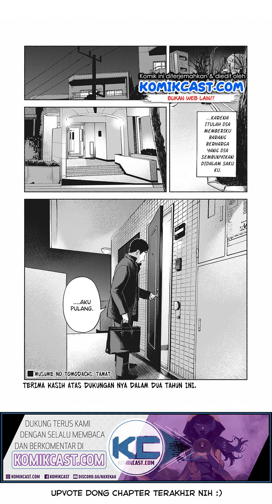 Musume no Tomodachi Chapter 62 - End Gambar 25