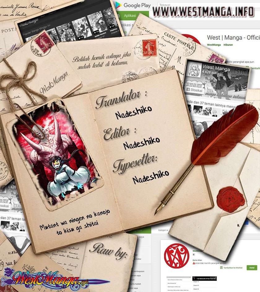 Mutant wa Ningen no Kanojo to Kisu ga Shitai Chapter 01 Gambar 1
