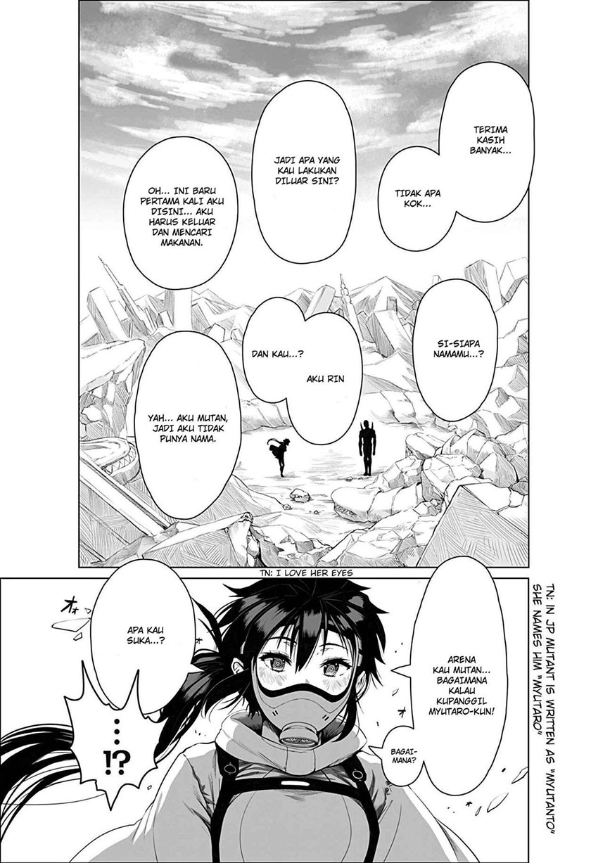 Mutant wa Ningen no Kanojo to Kisu ga Shitai Chapter 01 Gambar 16