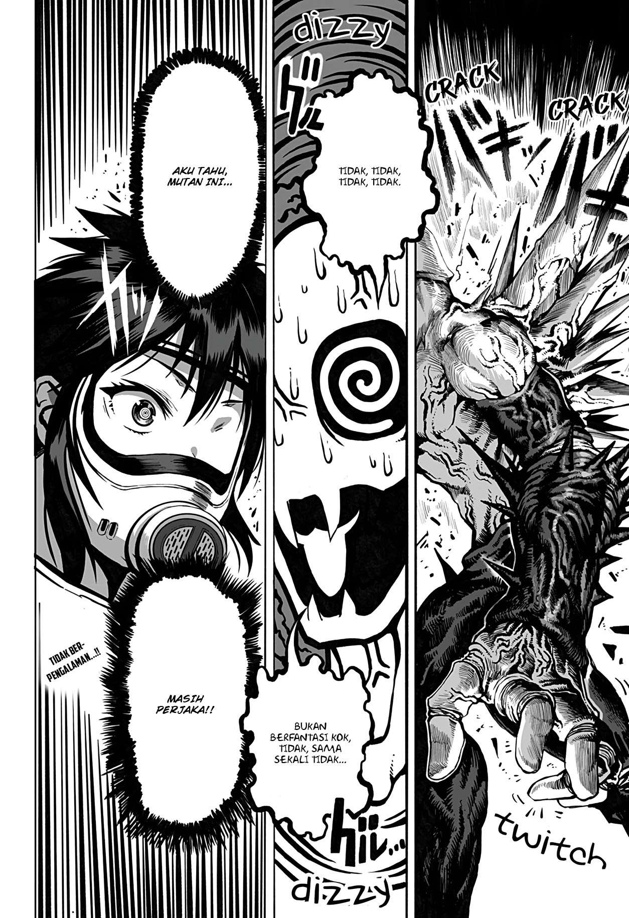Mutant wa Ningen no Kanojo to Kisu ga Shitai Chapter 04 Gambar 8