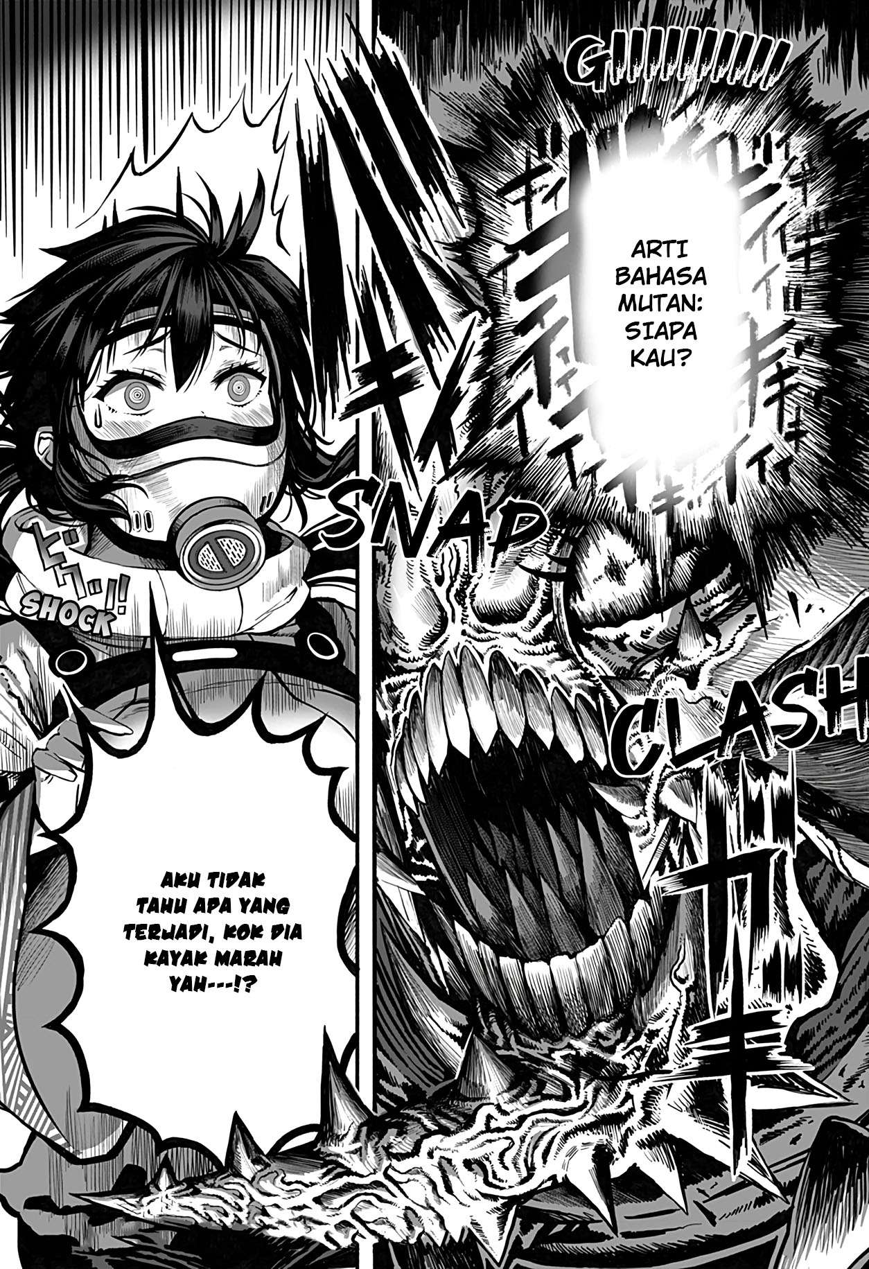 Mutant wa Ningen no Kanojo to Kisu ga Shitai Chapter 04 Gambar 17
