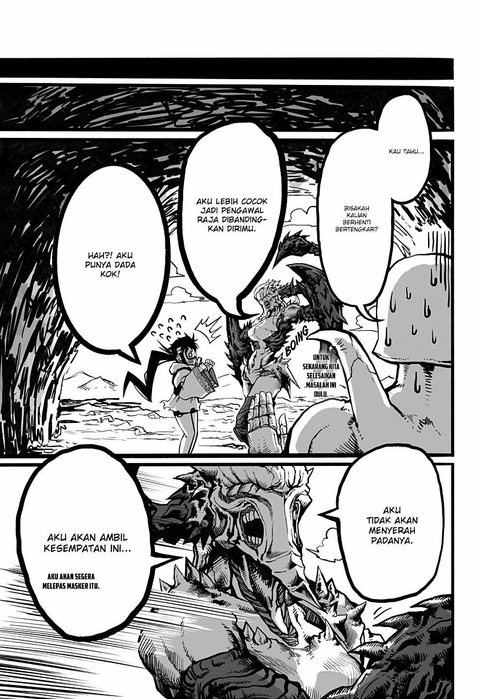 Mutant wa Ningen no Kanojo to Kisu ga Shitai Chapter 08 Gambar 7