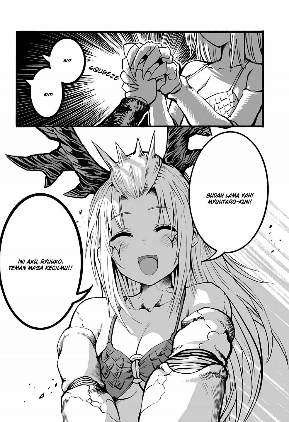 Mutant wa Ningen no Kanojo to Kisu ga Shitai Chapter 08 Gambar 10
