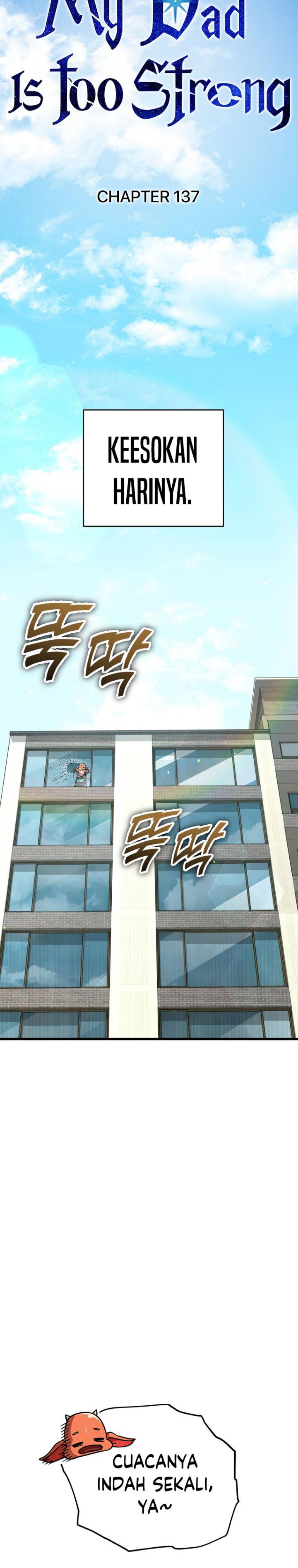 My Dad Is Too Strong Chapter 137 Gambar 18