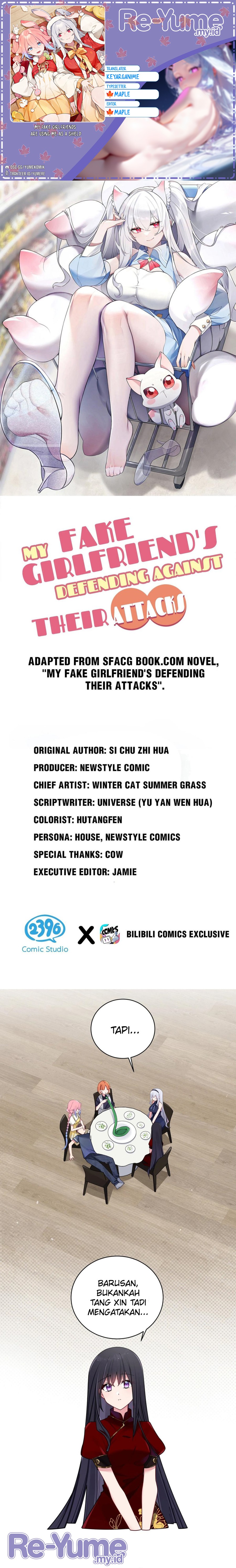 My Fake Girlfriends are Using Me As a Shield Chapter 61 Gambar 1