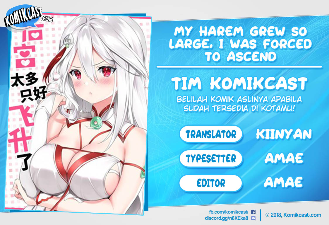 My Harem Grew So Large, I Was Forced to Ascend Chapter 01 Gambar 1