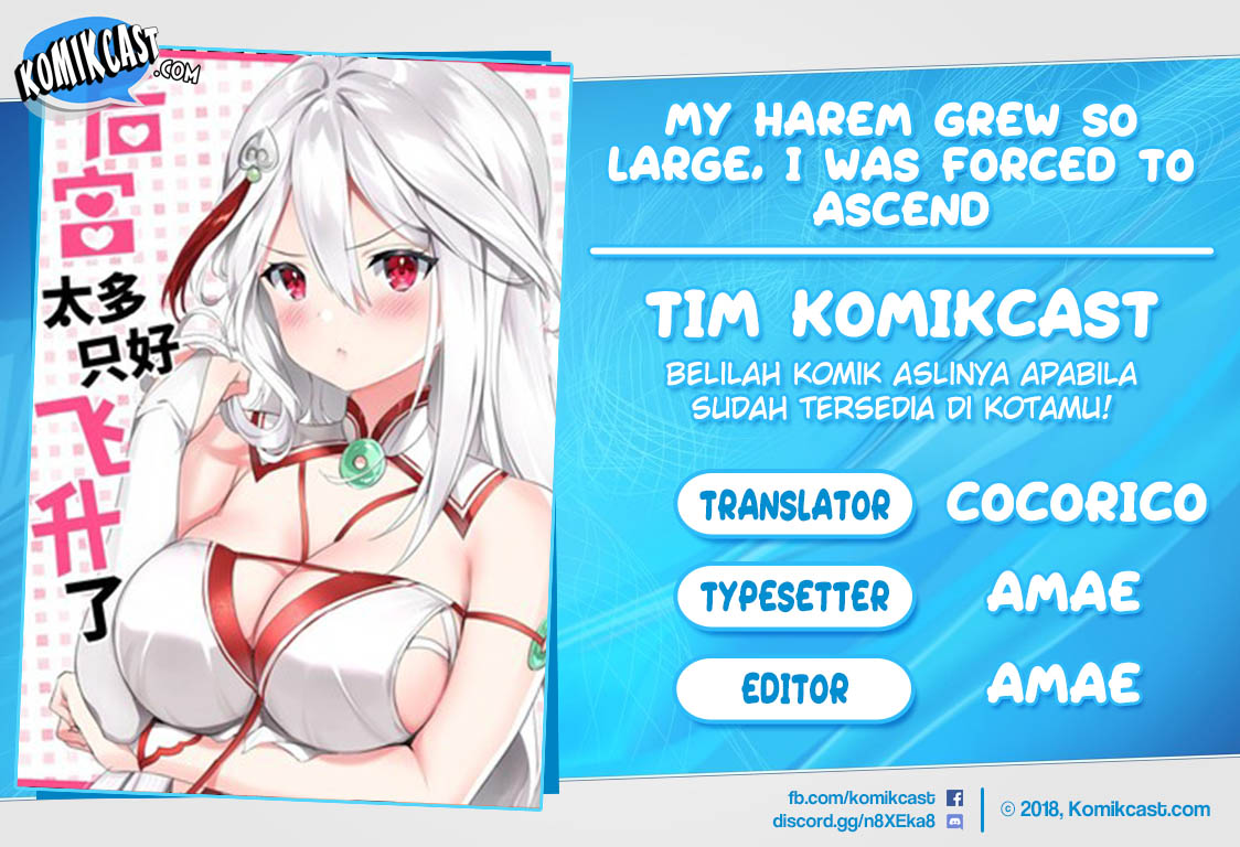 My Harem Grew So Large, I Was Forced to Ascend Chapter 34 Gambar 1
