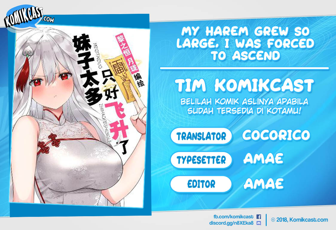 My Harem Grew So Large, I Was Forced to Ascend Chapter 54 Gambar 1