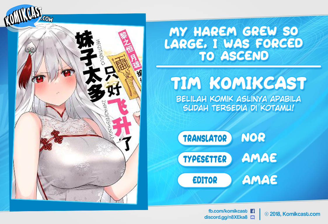 My Harem Grew So Large, I Was Forced to Ascend Chapter 56 Gambar 1