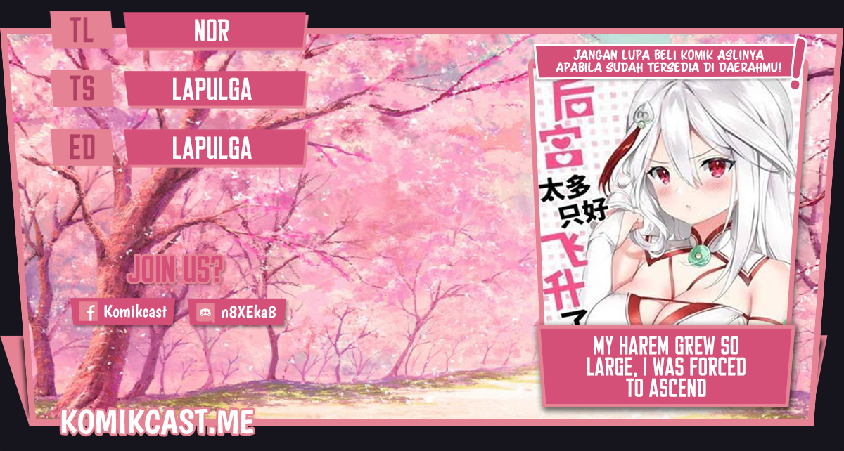 My Harem Grew So Large, I Was Forced to Ascend Chapter 61 Gambar 1