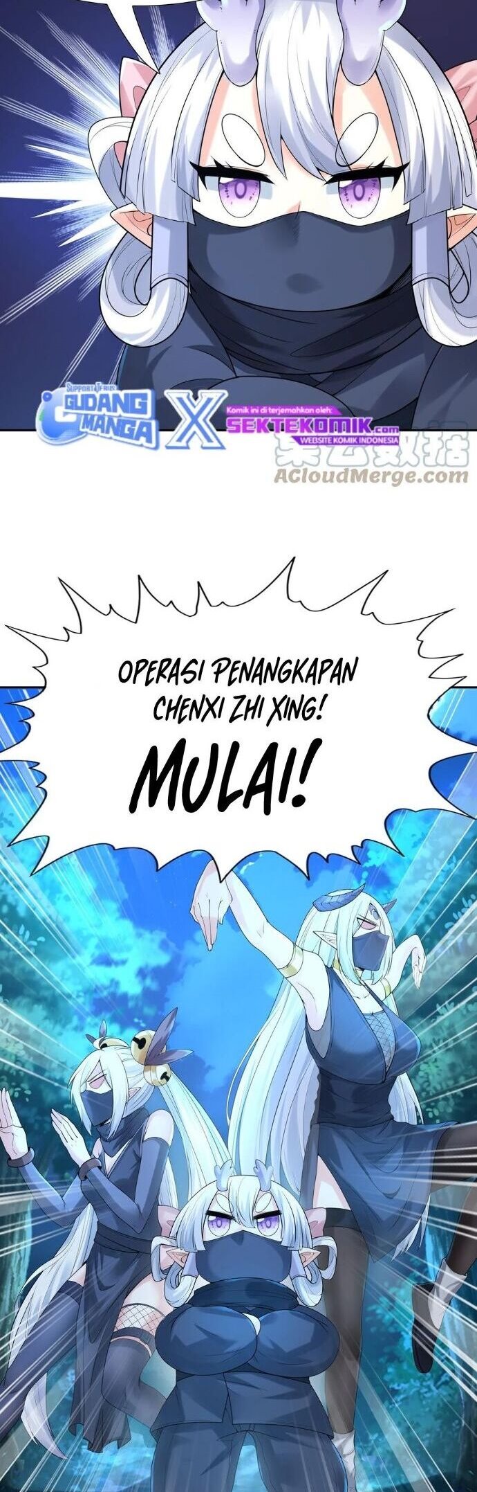 My Harem Is Entirely Female Demon Villains Chapter 24 Gambar 39