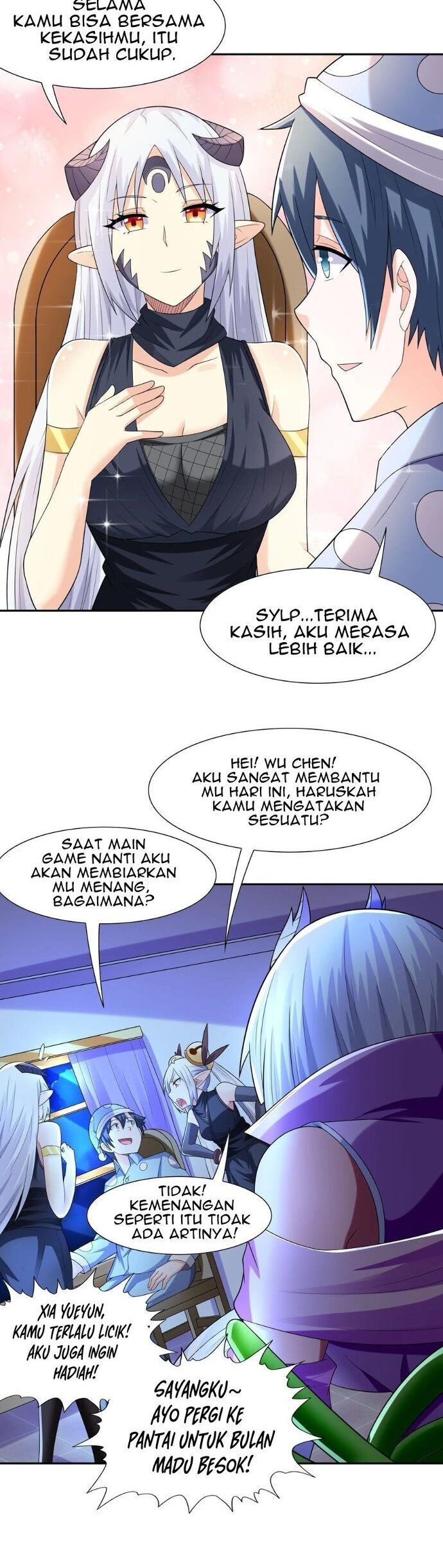 My Harem Is Entirely Female Demon Villains Chapter 25 Gambar 22