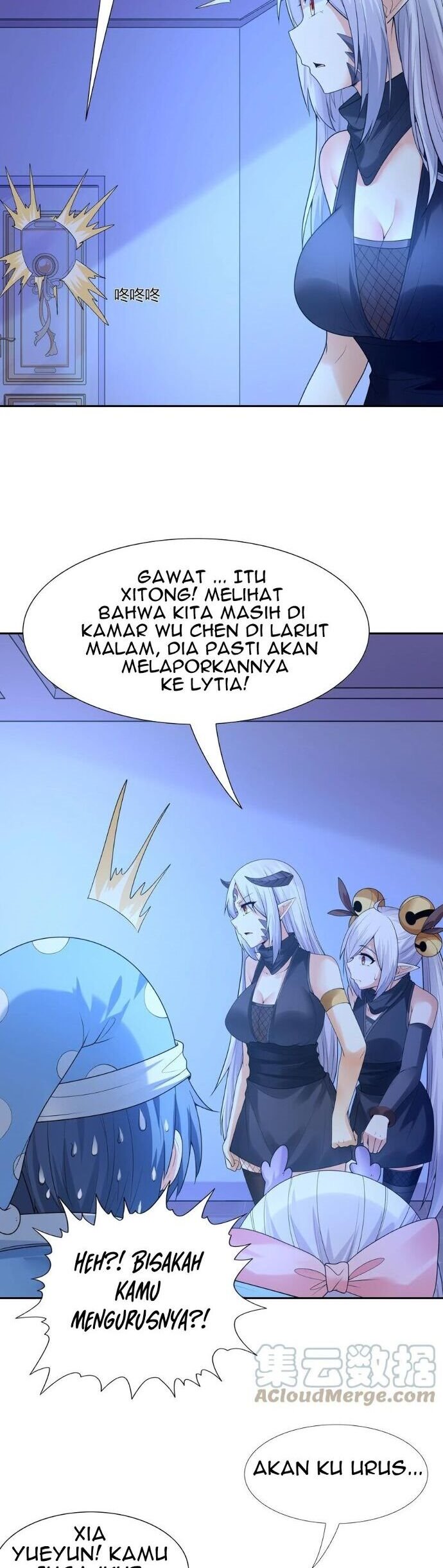 My Harem Is Entirely Female Demon Villains Chapter 25 Gambar 33
