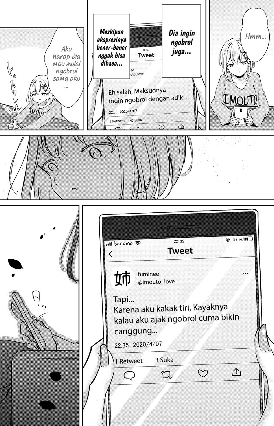 My Older Stepsister Social Media Chapter 03 Gambar 1