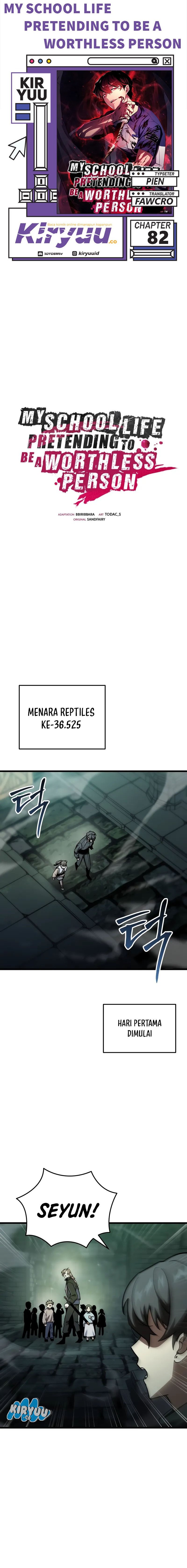 My School Life Pretending to Be a Worthless Person Chapter 82 Gambar 1