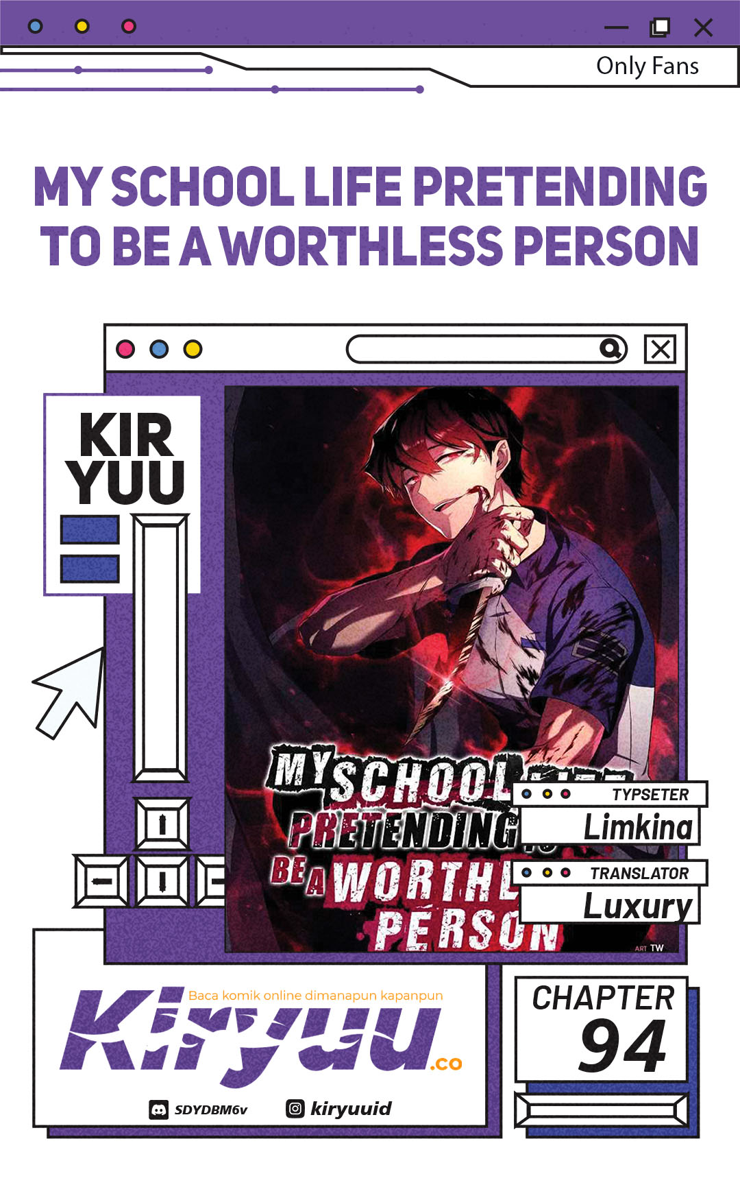 My School Life Pretending to Be a Worthless Person Chapter 94 Gambar 1