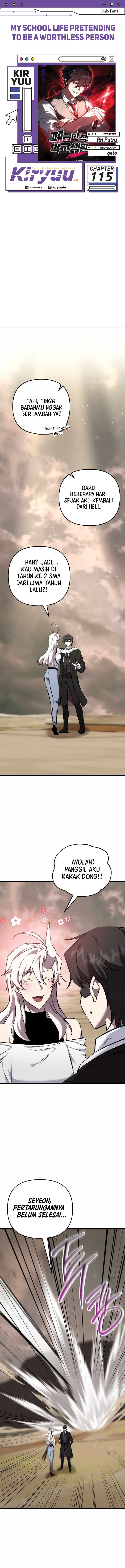 My School Life Pretending to Be a Worthless Person Chapter 115 Gambar 1