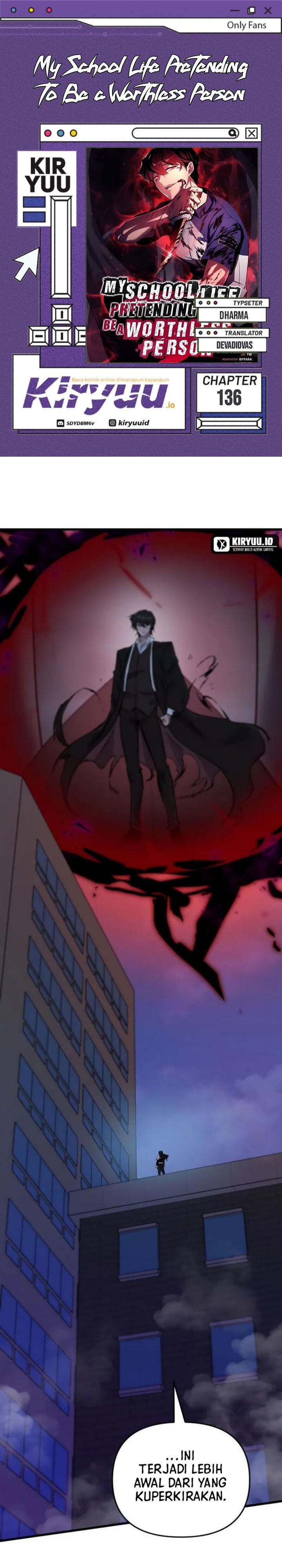 My School Life Pretending to Be a Worthless Person Chapter 136 Gambar 1