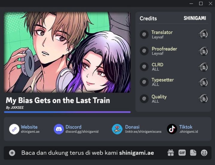 My Bias Gets on the Last Train Chapter 31 Gambar 1