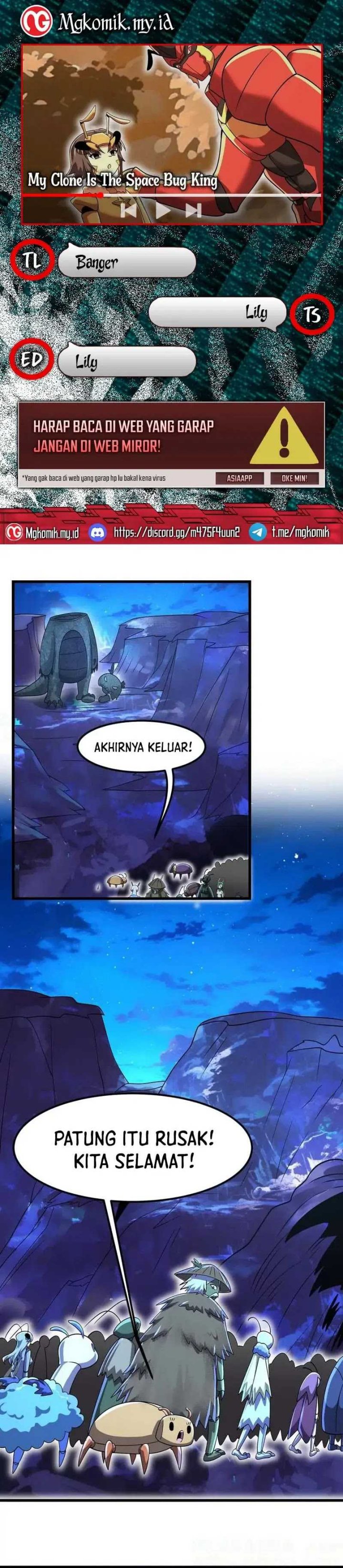My Clone is the Space Bug King Chapter 38 Gambar 1