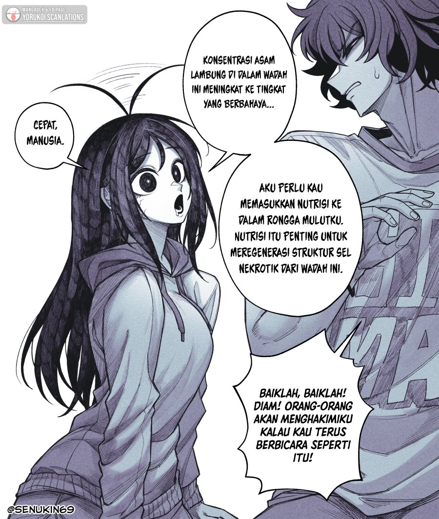 My Co-worker Is an Eldritch X! Chapter 07.2 Gambar 1