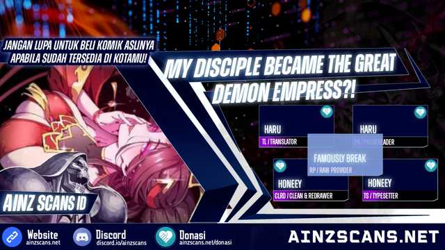 My Disciple Became The Great Demon Empress?! Chapter 16 Gambar 1